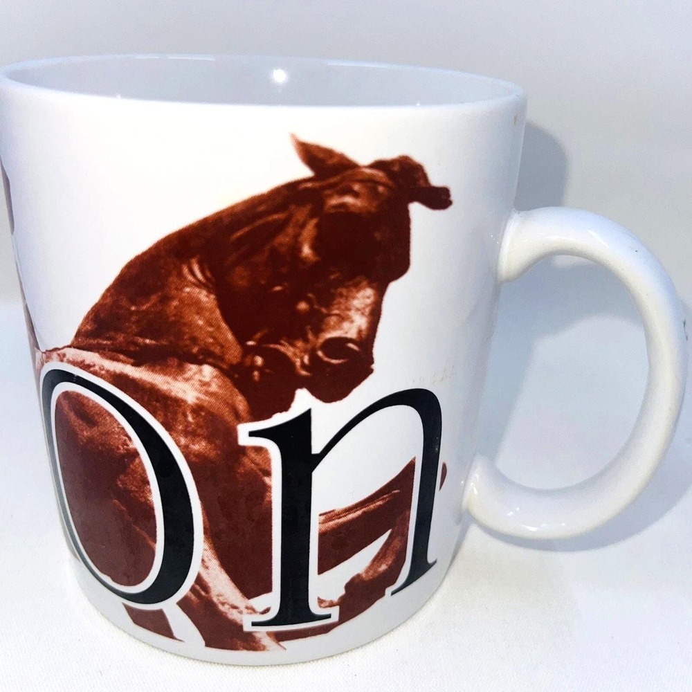 Starbucks Coffee Mug‎ BOSTON Paul Revere STATUE CITY Cup 1994 North End Vintage